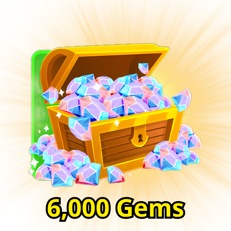 6,000 Gems