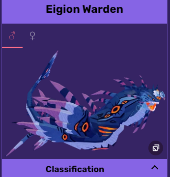 Eigion warden