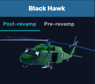 Blackhawk Vehicle