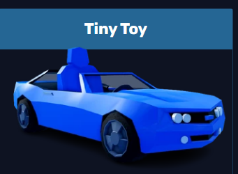 Tinytoy Vehicle