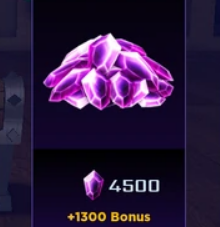 4500 Gems (1300 Bonus)