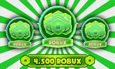 4500 Robux