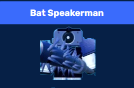 Bat Speakerman