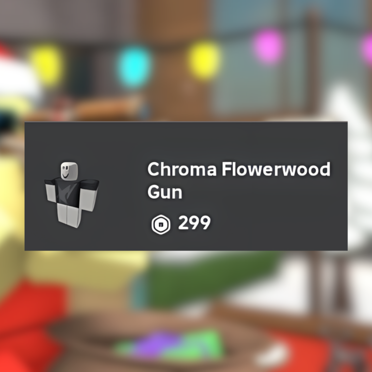 Chroma Flowerwood Gun